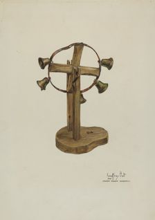Altar Chimes, c. 1939. Creators: Geoffrey Holt, Harry Mann Waddell