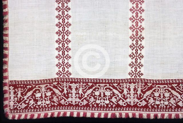 Altar Cloth, Italy, 17th century. Creator: Unknown.