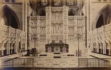 Altar and Reredos Truro Cathedral 1929. Creator: Unknown