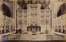 Altar and Reredos Truro Cathedral 1929. Creator: Unknown