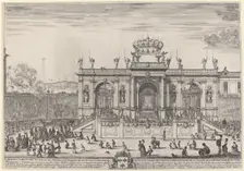Altar for Corpus Christi Day, probably 1648. Creator: Stefano della Bella