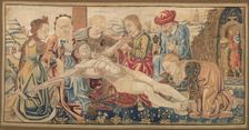 Altar Frontal with the Lamentation, c. 1474. Creator: Cosimo Tura (Italian, c. 1430-1495), attributed to ; Rubinetto de Francia (Italian, active 1457-1483)