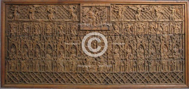 Altar Frontal, British, late 14th century. Creator: Unknown.