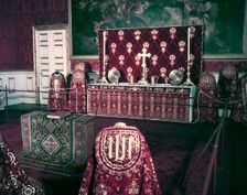 Altar frontal from the Coronation of Edward VII in 1902 (1953). Creator: Arthur Charles Kirby Ware
