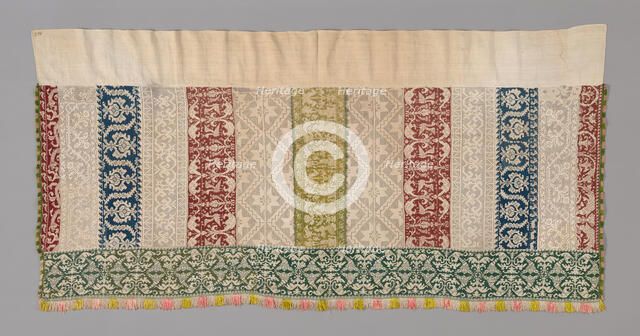 Altar Frontal, Italy, Late 16th century. Creator: Unknown.