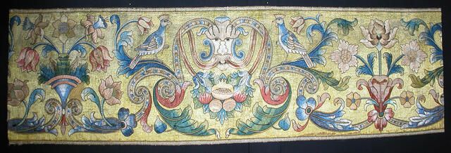 Altar Frontal, Italy, Late 17th century. Creator: Unknown.