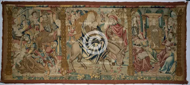 Altar Frontal: Scenes from the Childhood of Christ, c. 1500. Creator: Unknown.