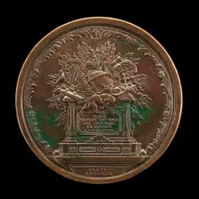 Altar of Fame [reverse], 1770. Creator: Georg Christian Waechter