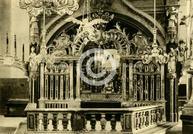 Altar of the Virgin Mary, Mariazell, Styria, Austria, c1935. Creator: Unknown.