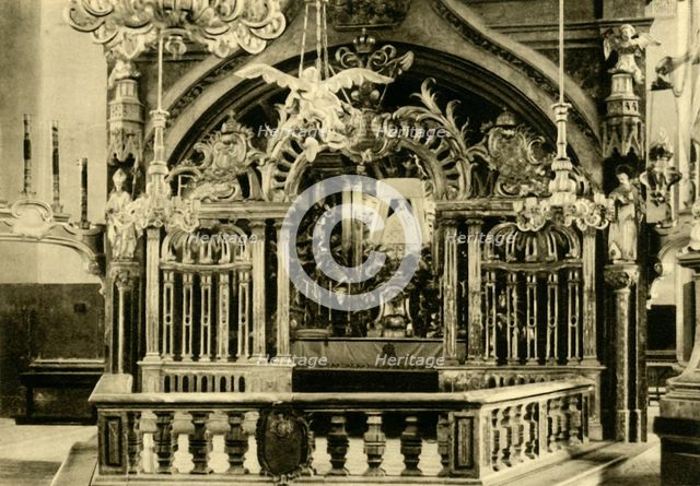 Altar of the Virgin Mary, Mariazell, Styria, Austria, c1935. Creator: Unknown.