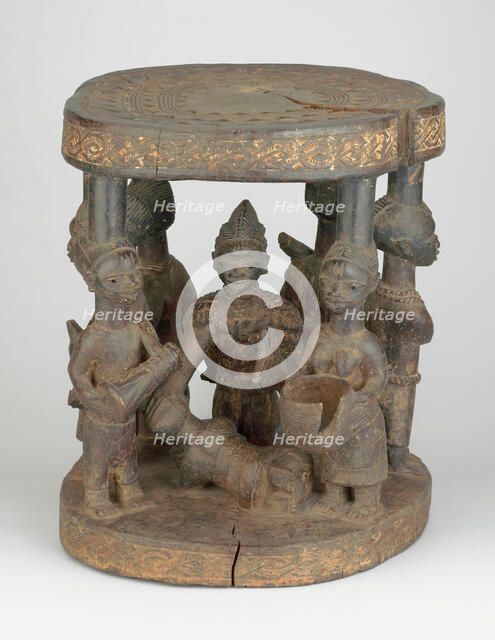 Altar Stool, Nigeria, Mid-/late 19th century. Creator: Unknown.