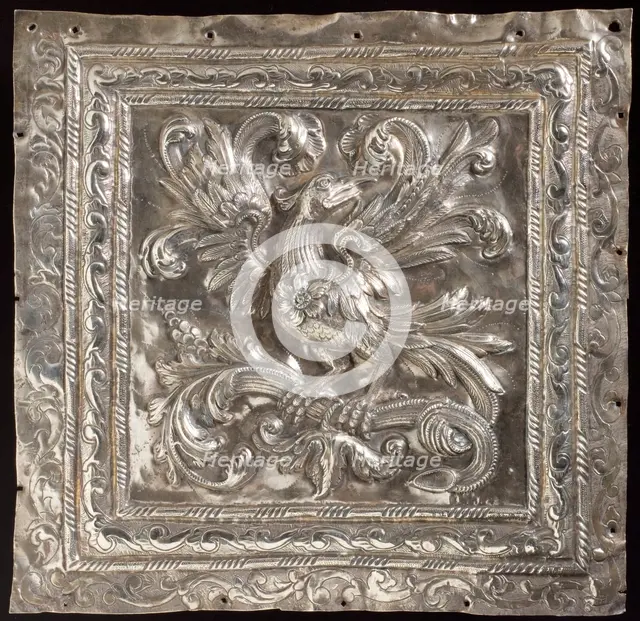Altar Plaque with Bird Motifs (Placa con pájaros), 18th century. Creator: Unknown.