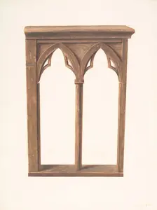 Altar Rail Gate, c. 1939. Creator: Manuel G. Runyan