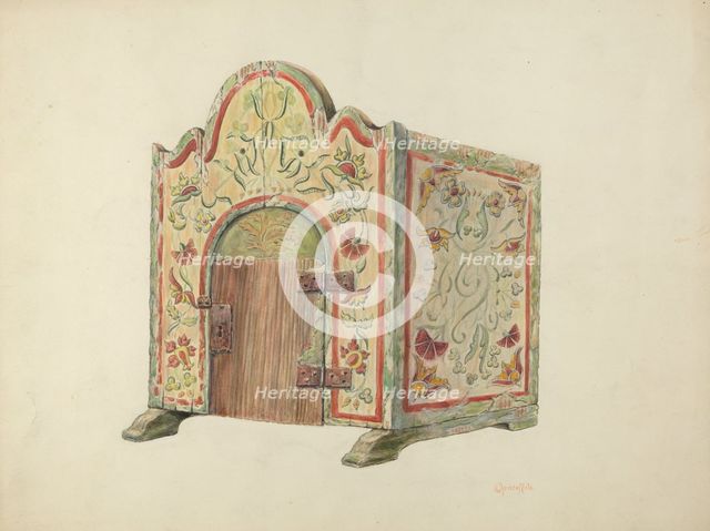 Altar Tabernacle, c. 1940. Creator: Cornelius Christoffels.
