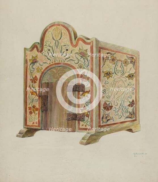 Altar Tabernacle, c. 1940. Creator: Gerald Transpota.