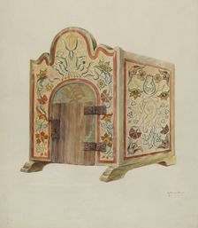 Altar Tabernacle, c. 1940. Creator: Gerald Transpota