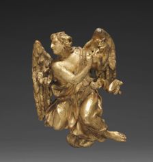Altarpiece with Relics - Angel, lower right, c. 1735-1740. Creator: Joseph Matthias Götz (German, 1696-1760); Workshop, and
