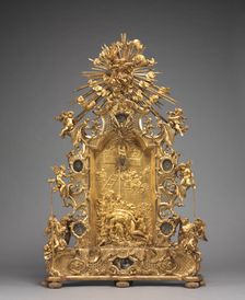 Altarpiece with Relics, c. 1735-1740. Creator: Joseph Matthias Götz (German, 1696-1760); Workshop, and