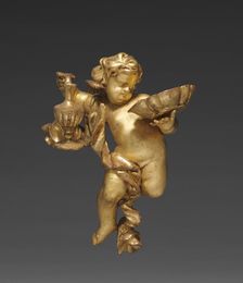 Altarpiece with Relics - Putto with Ewer, upper left, c. 1735-1740. Creator: Joseph Matthias Götz (German, 1696-1760); Workshop, and