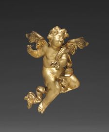 Altarpiece with Relics - Putto, middle left, c. 1735-1740. Creator: Joseph Matthias Götz (German, 1696-1760); Workshop, and