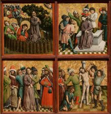 Altarpiece with The Passion of Christ, c. 1440s. Creator: Master of the Schlägl Altarpiece (German)