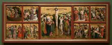 Altarpiece with The Passion of Christ, c. 1440s. Creator: Master of the Schlägl Altarpiece (German)