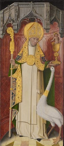 Altarpiece from Thuison-les-Abbeville: Saint Hugh of Lincoln, 1490/1500. Creator: Unknown