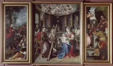 Altarpiece of the Guild of Saint Luke, 1602. Creator: Martin Pepyn