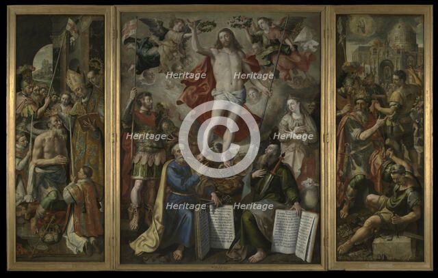 Altarpiece of the Guild of the Old Arbalest, 1590. Creator: Martin de Vos.