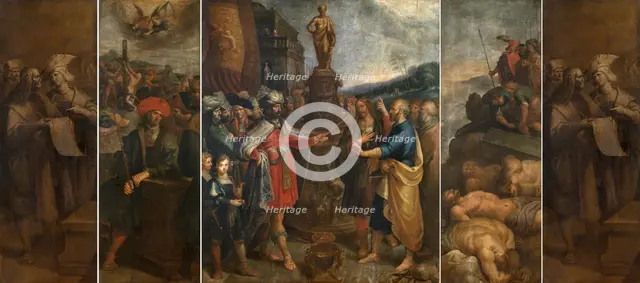 Altarpiece of the Stonemasons, 1624. Creator: Frans Francken II.