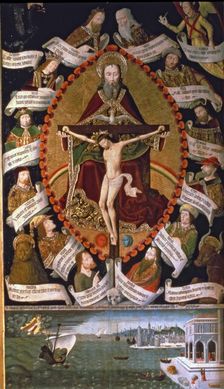 Altarpiece of the Trinity towards 1489
