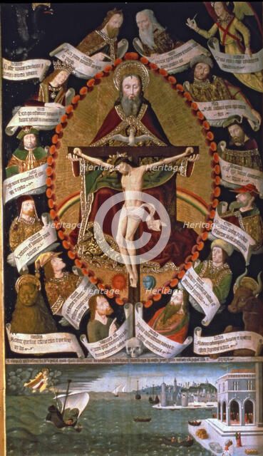 Altarpiece of the Trinity', towards 1489.