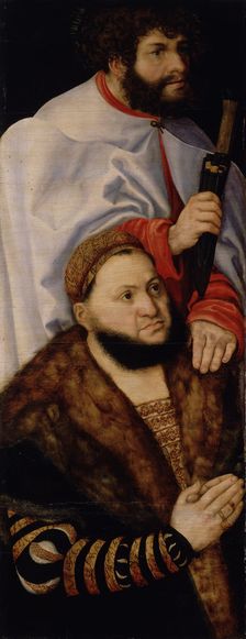 Altarpiece of the Virgin, or so-called Princes Altarpiece (left wing), c. 1510