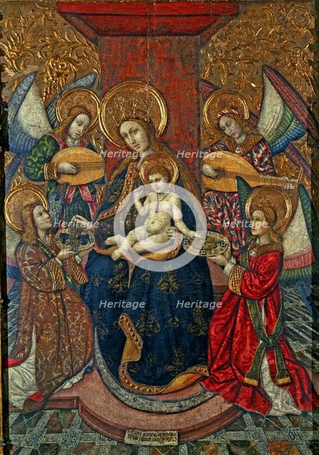 Altarpiece of the Virgin, by Pedro Garcia Benabarre.