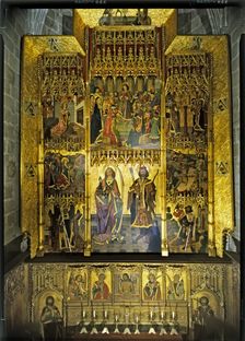 Altarpiece of Saint Tecla and Saint Sebastian tempera on wood (1486-1498/1501)
