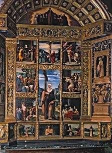 Altarpiece of Saint Helen, 1521, by Pedro Fernandez