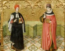 Altarpiece of saints Abdon and Sennen, 1458. Creator: Jaume Huguet