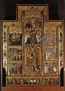 Altarpiece of St. Ursula, from the parish church of Cubells (Lleida)