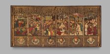 Altarpiece (retablo) with Scenes from the Passion, second half 15th century. Creator: Master of Morata