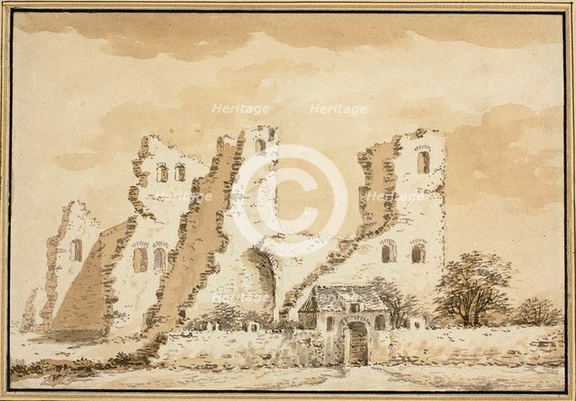 Altena Castle, Near Delft, Demolished in 1572, n.d. Creator: Abraham Rademaker.