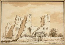 Altena Castle, Near Delft, Demolished in 1572, n.d. Creator: Abraham Rademaker