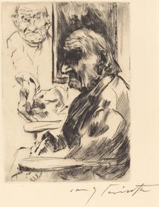 Alter Mann (Old Man), 1916. Creator: Lovis Corinth
