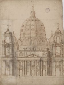 Alternative Proposal for the facade of Basilica of St. Peter in the Vatican
