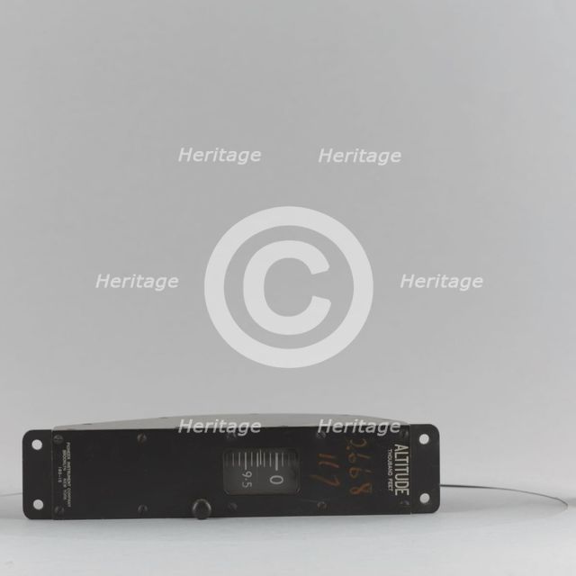 Altimeter. Creator: Pioneer Instrument Company.