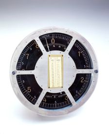 Altimeter, Zeppelin, L-49. Creator: G Lufft