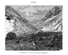 Altiplano or Puna Bolivia, 19th century. Artist: T Taylor
