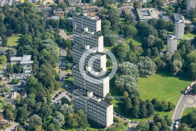Alton West Estate, Roehampton, London, 2021. Creator: Damian Grady.