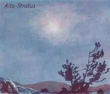 Alto-Stratus - A Dozen of the Principal Cloud Forms In The Sky 1935