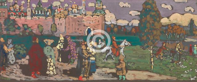 Altrussisches (Old Russia) , 1904. Creator: Kandinsky, Wassily Vasilyevich (1866-1944).