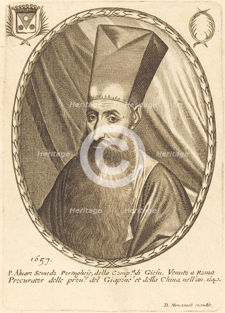 Aluaso Semedo, 1657. Creator: Balthasar Moncornet.